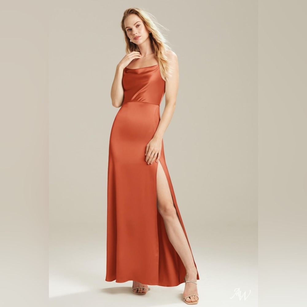 AW Bridal Kora dress in tangerine
